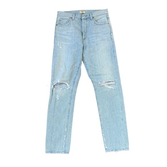 Citizens of Humanity Liya High Rise Classic Fit Jeans Skywalk - Picture 2 of 12